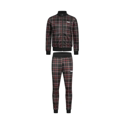 Abbildung von Lonsdale Trainingsanzug, Herren, Größe: XL, Black red white