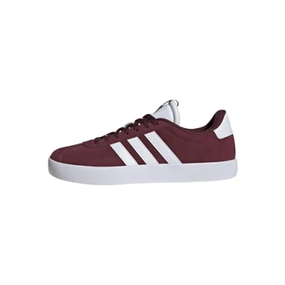 Abbildung von adidas Herren VL Court 3.0 Shoes Schuhe, Shadow Red/Cloud White/Shadow Red, 43 1/3 EU
