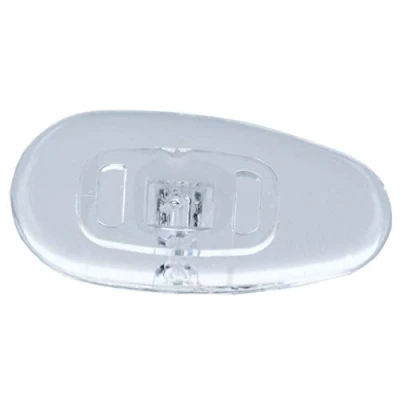 Abbildung von 2 Paar (4 Stück) Nasenpads/Brillenpads Silikon Schraubsystem, vers. Größen (Tropfen 17mm)