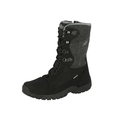 Abbildung von Lico MAIKE Damen Schneestiefel, Schwarz/ Grau, 36 EU