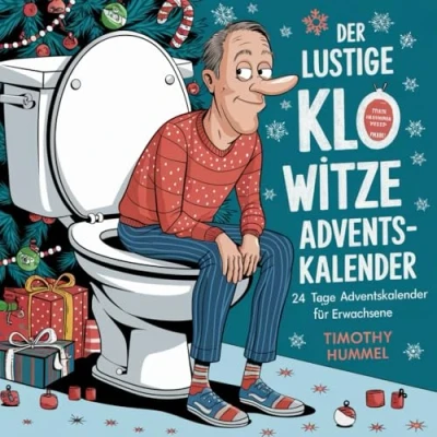 Abbildung von Der lustige Klo Witze Adventskalender: 24 Tage mit urkomischen Witzen Perfekt als Wichtelgeschenk oder kleines Geschenk für Männer, Kollegen, Frauen und Familie