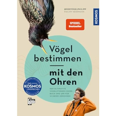 Abbildung von Vögel bestimmen Mit den Ohren: Der ultimative Vogelstimmen Guide: Buch und App für sicheres Erkennen. filmen. Das vom bekannten Vogelstimmenprofi @dervogelphilipp.
