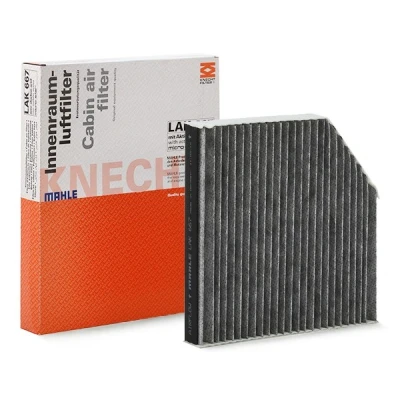 Abbildung von MAHLE ORIGINAL LAK 667 Innenraumfilter Aktivkohlefilter 252,5, 253,0 256 35,0 AUDI: A6 C7 Saloon, A7 Sportback, Avant