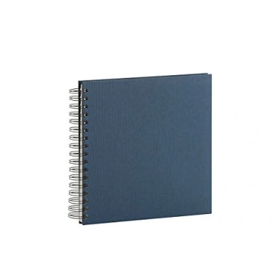 Abbildung von Rössler Papier 1329452906 S.O.H.O. Wire O Fotoalbum 230 x mm, 60 offwhite Seiten, Navy, 1 Stück