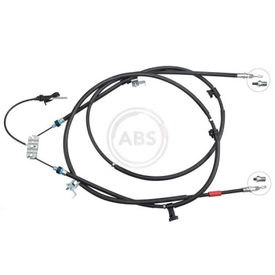 Abbildung von A.B.S. K18963 Handbremsseil 1840, 1910 Scheibenbremse für Links /Rechtslenker MAZDA: 3 Hatchback