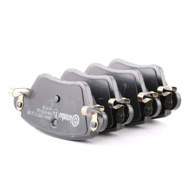 Abbildung von BREMBO P 24 059 Bremsbelagsatz exkl. Verschleißwarnkontakt mit Bremssattelschrauben ohne Zubehör FORD: MONDEO 3, 3 Kombi, Stufenheck