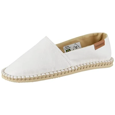 Abbildung von Havaianas Unisex Origine IV Espadrilles, Weiß, 38 EU