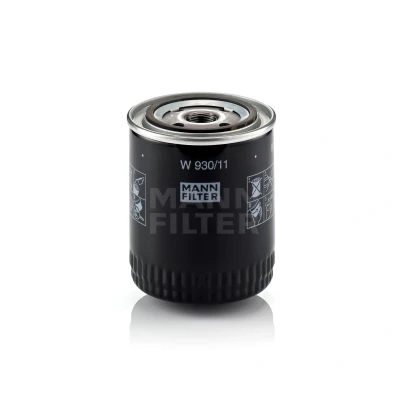 Abbildung von MANN FILTER W 930/11 Ölfilter M 20 X 1.5 mit einem Rücklaufsperrventil Anschraubfilter FORD: Sierra Mk2 Saloon, Scorpio Mk1 Granada