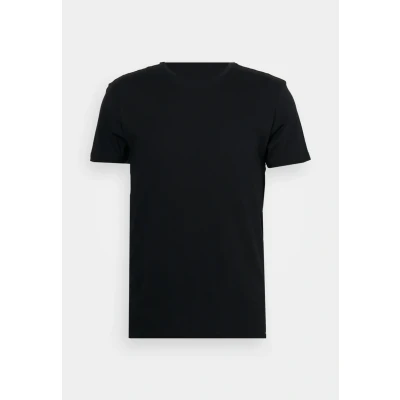 Abbildung von Lee Herren Twin Pack Crew Black T shirts, Schwarz, XL