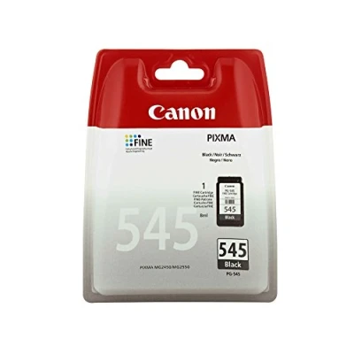 Abbildung von Canon Originaltinte PG 545, Größe Standard, Schwarz, Plastikverpackung (alte Version)
