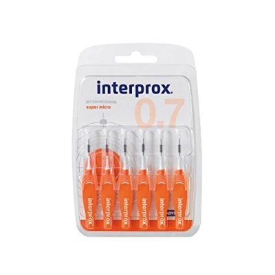 Abbildung von interprox super micro 6er Packung 6 Interdentalbürsten