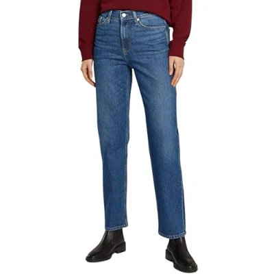Abbildung von Tommy Jeans Izzie Straight Leg, Damen, Größe: 29x30, Denim dark