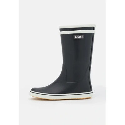 Abbildung von Aigle Malouine 2 Gummistiefel, Damen, Größe: 35, Marine/blanc Schuhe
