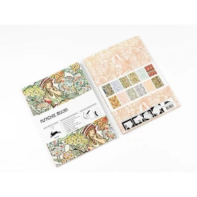 Abbildung von Alphonse Mucha: Gift &amp; creative Paper Book Vol. 114 (Gift papers)