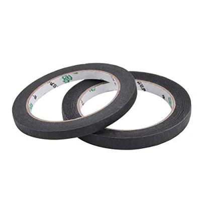 Abbildung von Vbestlife 2pcs Black Guitar Insulated Tape, Breites Gitarren Tonabnehmer Zubehör Tape Band Adhesive Pickup