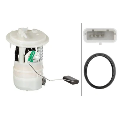 Abbildung von HELLA 8TF 358 146 531 Kraftstoff Fördereinheit mit Dichtung, Tankgeber Druckregler elektrisch PEUGEOT: 307 Hatchback kfzteile, mister auto,