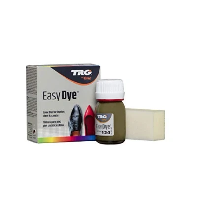 Abbildung von TRG The One Easy Dye, Farbe zur Wiederherstellung der Lederschuhfarbe, Grün (134 Olive Green), 25 ml