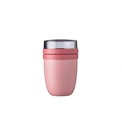Abbildung von Mepal Isolierter Lunchpot Ellipse Thermo Praktischer Joghurtbecher &amp; Suppenbecher zum Mitnehmen 6 8 Stunden heiß 12 kalt 500 ml Nordic Pink