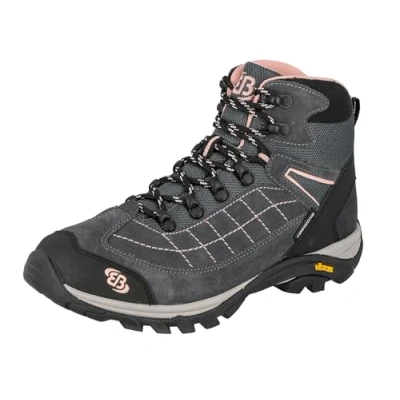 Abbildung von Brütting Mount Adams High Damen Outdoor &amp; Trekkingschuh, Grau/ Bordeaux, 36 EU