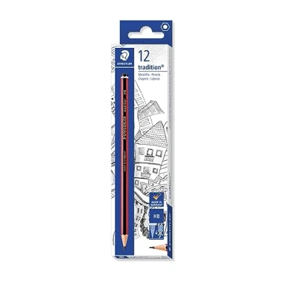 Abbildung von STAEDTLER 110 Tradition Bleistift Zedernholz HB 12 Stück