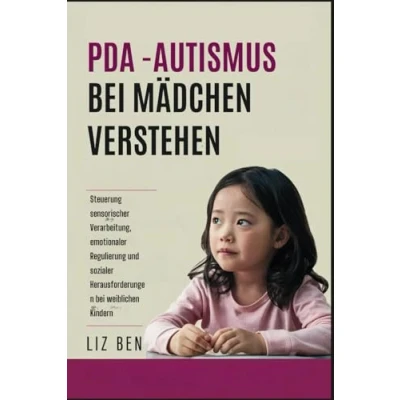 Abbildung von PDA Autismus bei Mädchen Verstehen: Steuerung sensorischer Verarbeitung, emotionaler Regulierung und sozialer Herausforderungen weiblichen Kindern