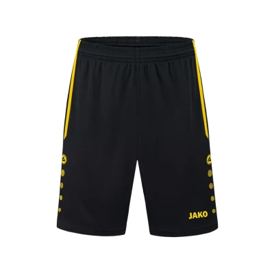 Abbildung von JAKO Herren Sporthose Allround, Schwarz/Citro, XXL