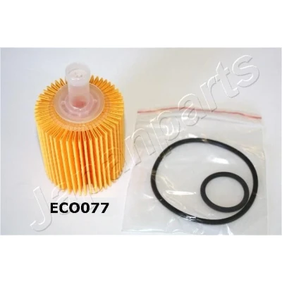 Abbildung von JAPANPARTS FO ECO077 Ölfilter Filtereinsatz TOYOTA: Yaris II Hatchback, III Urban Cruiser, LEXUS: RX II, SUBARU: Trezia