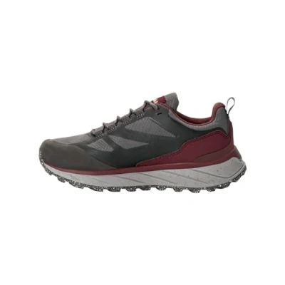 Abbildung von Jack Wolfskin Damen TERRAVENTURE Texapore Low W Wanderschuh, Dark Maroon, 39.5 EU