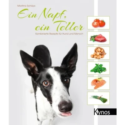 Abbildung von ein Napf, Teller: Kombinierte Rezepte für Hund und Mensch