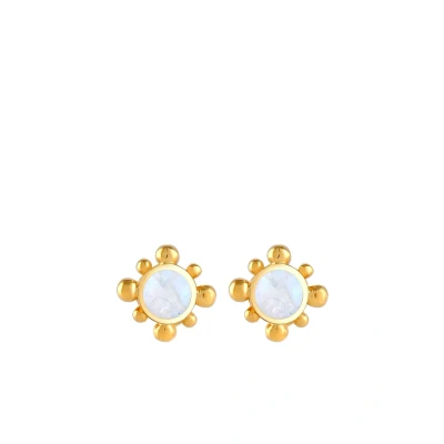 Abbildung von Elli Stern Ohrringe goldcoloured, Damen, Größe: One Size, Gold coloured