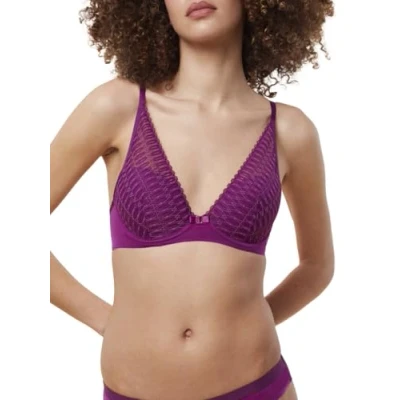 Abbildung von Triumph Damen Aura Spotlight T WP Bra, VIOLET, 80E