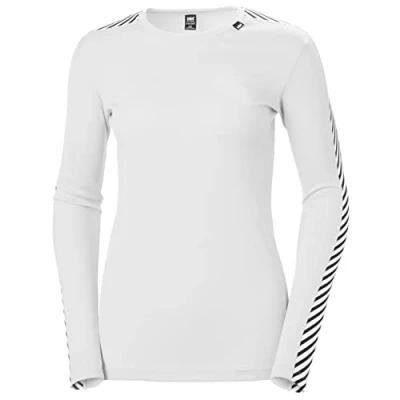 Abbildung von Helly Hansen Damen Lifa Crew HH Funktionsshirt, M, Weiß