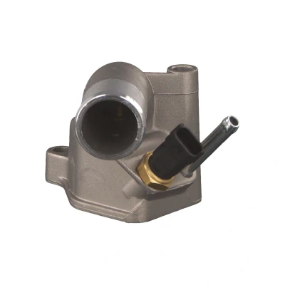 Abbildung von FEBI BILSTEIN 103708 Kühlwasserthermostat 92 mit Dichtung Sensor Gehäuse OPEL: Vectra C Caravan, Astra H Meriva A, SAAB: 9 3 Saloon