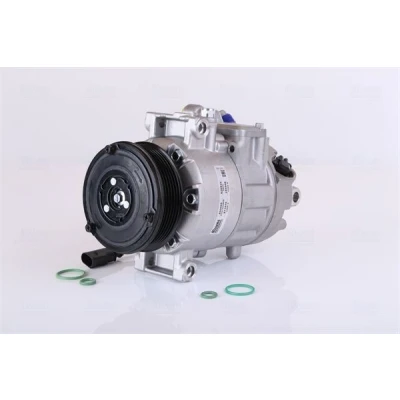 Abbildung von NISSENS 890068 Kompressor 6SEU14C 12 PAG 46 R 134a AUDI: Q7, A8 D3, D4, VOLKSWAGEN: Touareg II