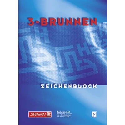 Abbildung von Brunnen 1047319 Zeichenblock (A3, 120 g/m², 10 Blatt)