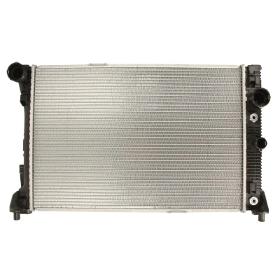 Abbildung von NISSENS 67161 Kühler, Motorkühlung Aluminium 642 439 16 Kühlrippen gelötet MERCEDES BENZ: C Class T modell, E Saloon, Saloon