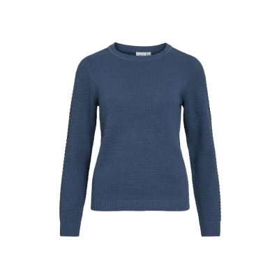 Abbildung von Vila Rundhalspullover »VIDALO O NECK L/S KNIT TOP NOOS«