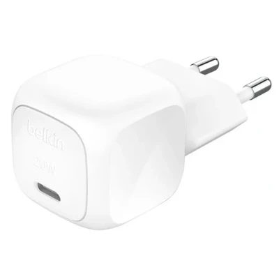Abbildung von Belkin Schnellladegerät Fast Charge Netzteil 20W Weiß