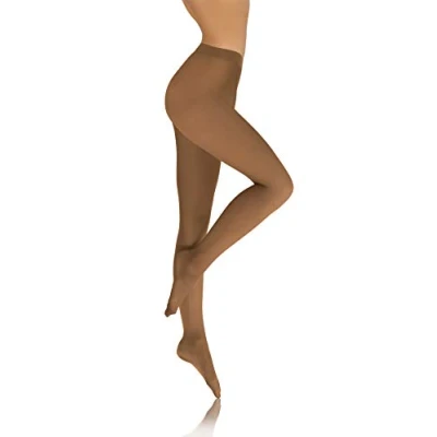 Abbildung von sesto senso Damen Strumpfhose Hautfarbe Bunte 40 DEN Blickdicht Microfaser XL Beige