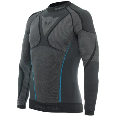 Abbildung von Dainese Herren Dry LS Baselayer Shirt, Schwarz/Blau, M