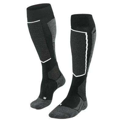 Abbildung von Falke Intermediate Kniestrümpfe blackmix (3010), Herren, Größe: 42 43, Black mix (3010)