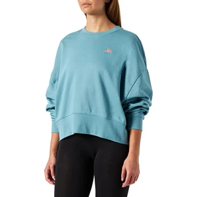 Abbildung von Kappa Sweatshirt, Damen, Größe: XS, Adriatic blue