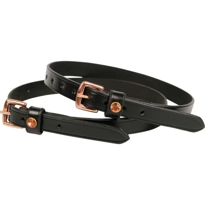 Abbildung von Harry&#039;s Horse Sporenriemen Rosegold Schwarz