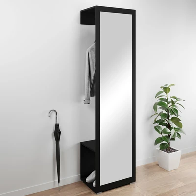 Abbildung von INOSIGN Garderobenschrank »Paris« moderne 190cm, mit Kleiderstange und Frontspiegel