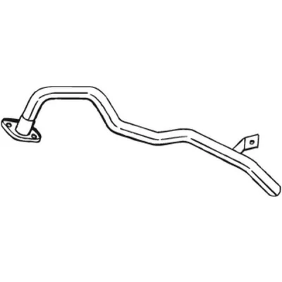 Abbildung von BOSAL 439 109 Abgasrohr SUZUKI: Vitara I Off Road, Road Cabrio