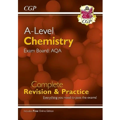 Abbildung von A Level Chemistry: AQA Year 1 &amp; 2 Complete Revision Practice with Online Edition (CGP Chemistry)