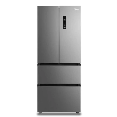 Abbildung von Midea MERF402FIE02 Kühl /Gefrierkombination French Door, 178cm Höhe, 70,3cm Breit/WiFi Steuerung/NoFrost,Vario Box, Inverter Kompressor/ 244L Kühlteil,147L Gefrierteil