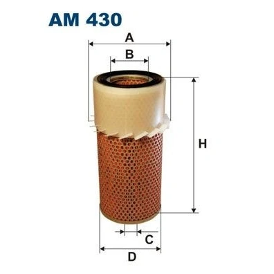 Abbildung von Luftfilter FILTRON AM 430