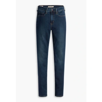 Abbildung von Levi&#039;s 724 HIGH RISE Straight Chicory Coffee Jeans Leg Blue wave light indigo, Damen, Größe: 30x32, indigo