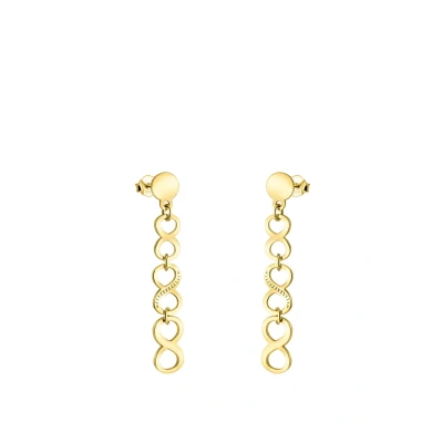 Abbildung von Sofia Milani Circle Infinity Ohrringe, Damen, Größe: One Size, Gold coloured